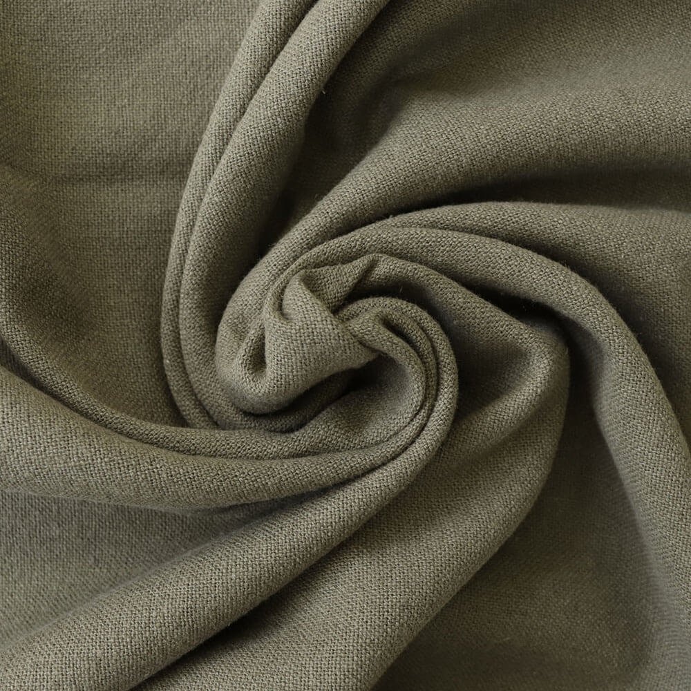 Cotton linen blend fabric used as a lower-cost linen alternative