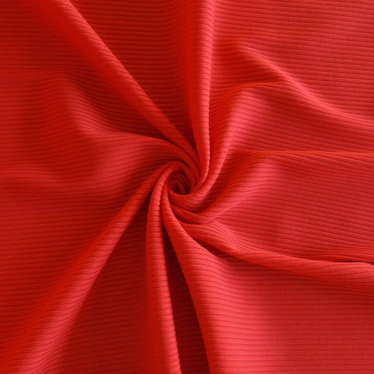 spandex rib fabric for stretch recovery