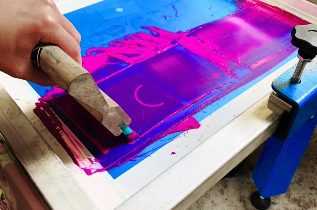 printing on fabric - Screen printing