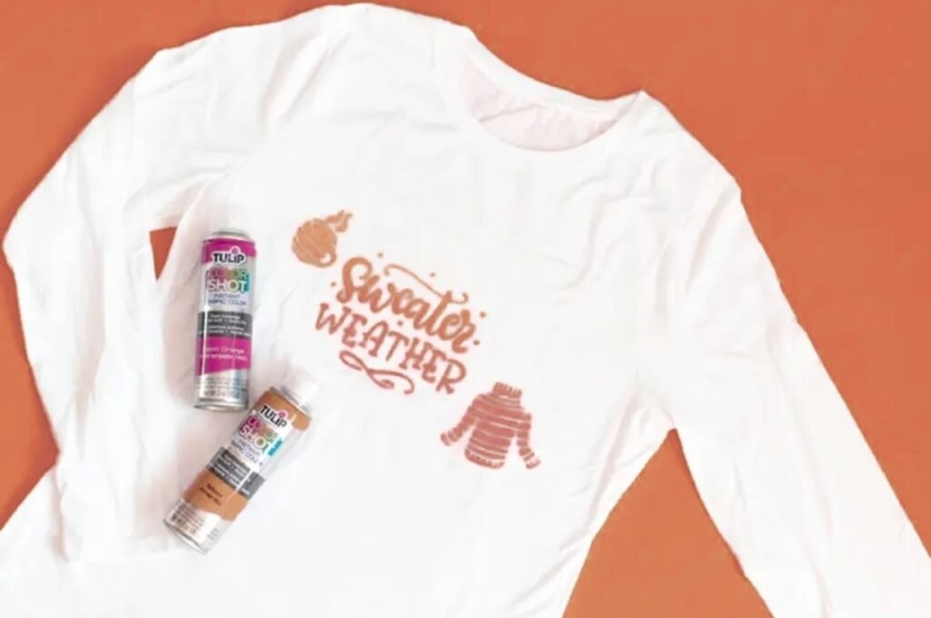 custom fabric prints - Stencil and Spray Printing