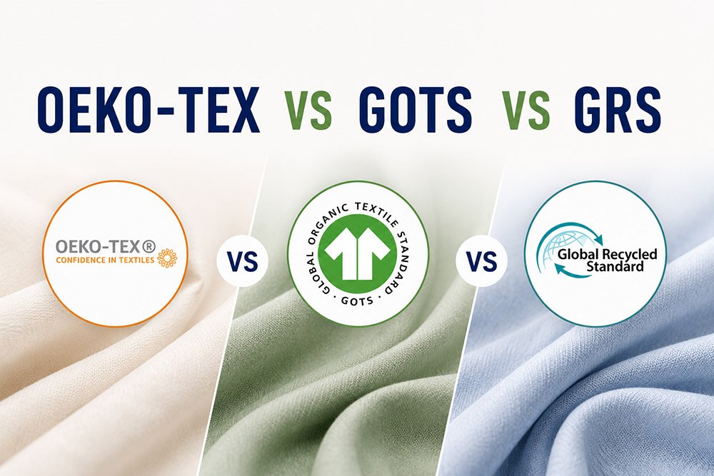 OEKO-TEX vs GOTS vs GRS